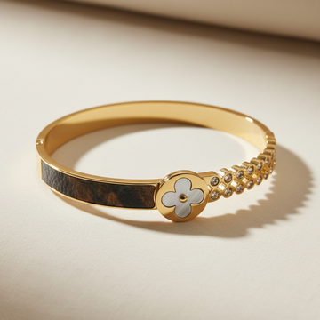 Anti Tarnish Clover Bracelet