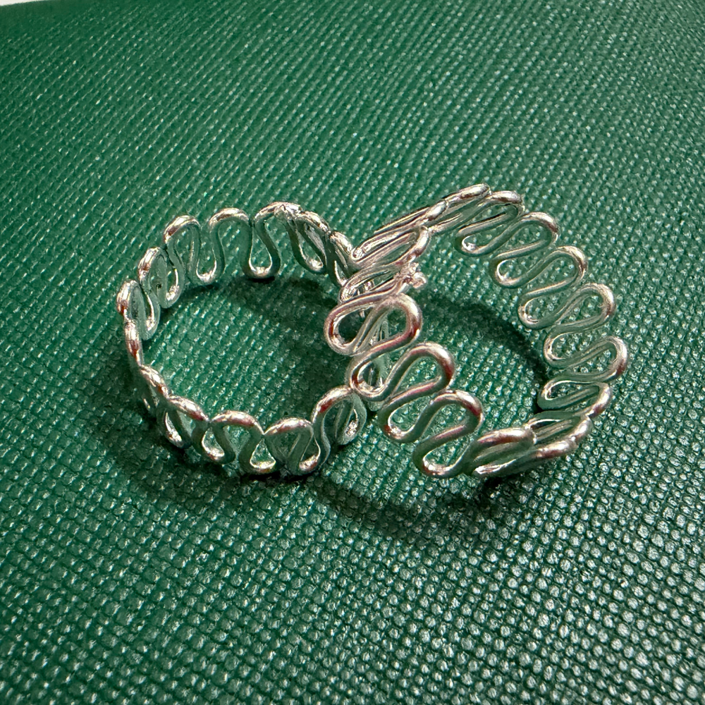 Silver Plated Toe Ring