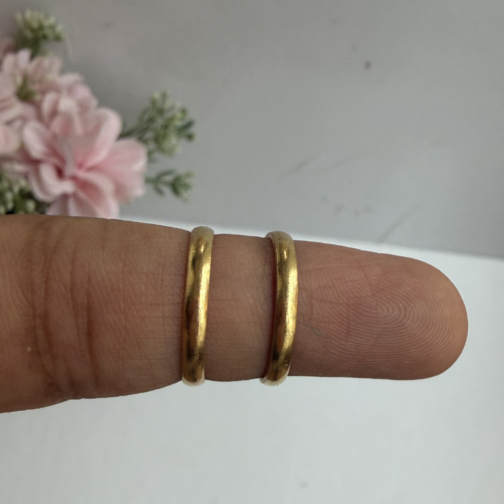 IMPON unpolished Adjustable Toe rings