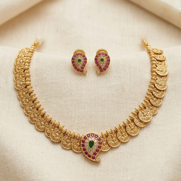 Rajalakshmi Heritage Coin Necklace Set