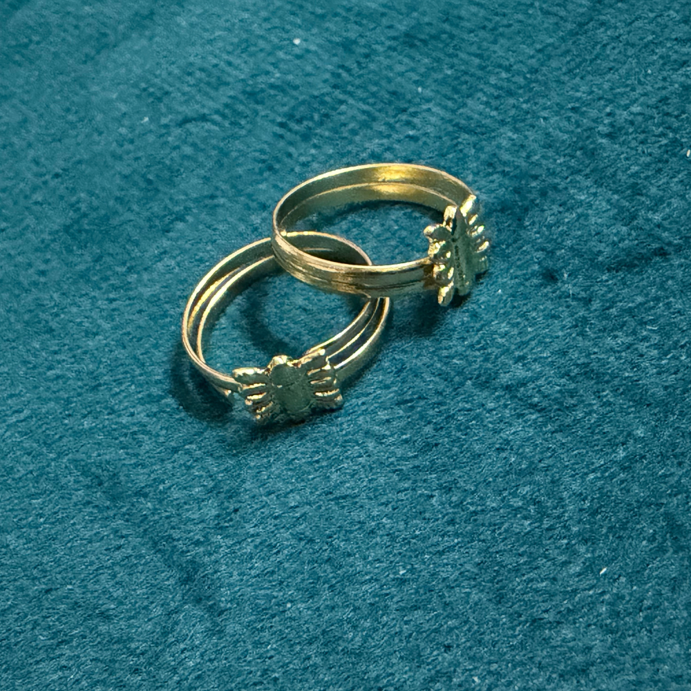 Impon Butterfly Toe Ring
