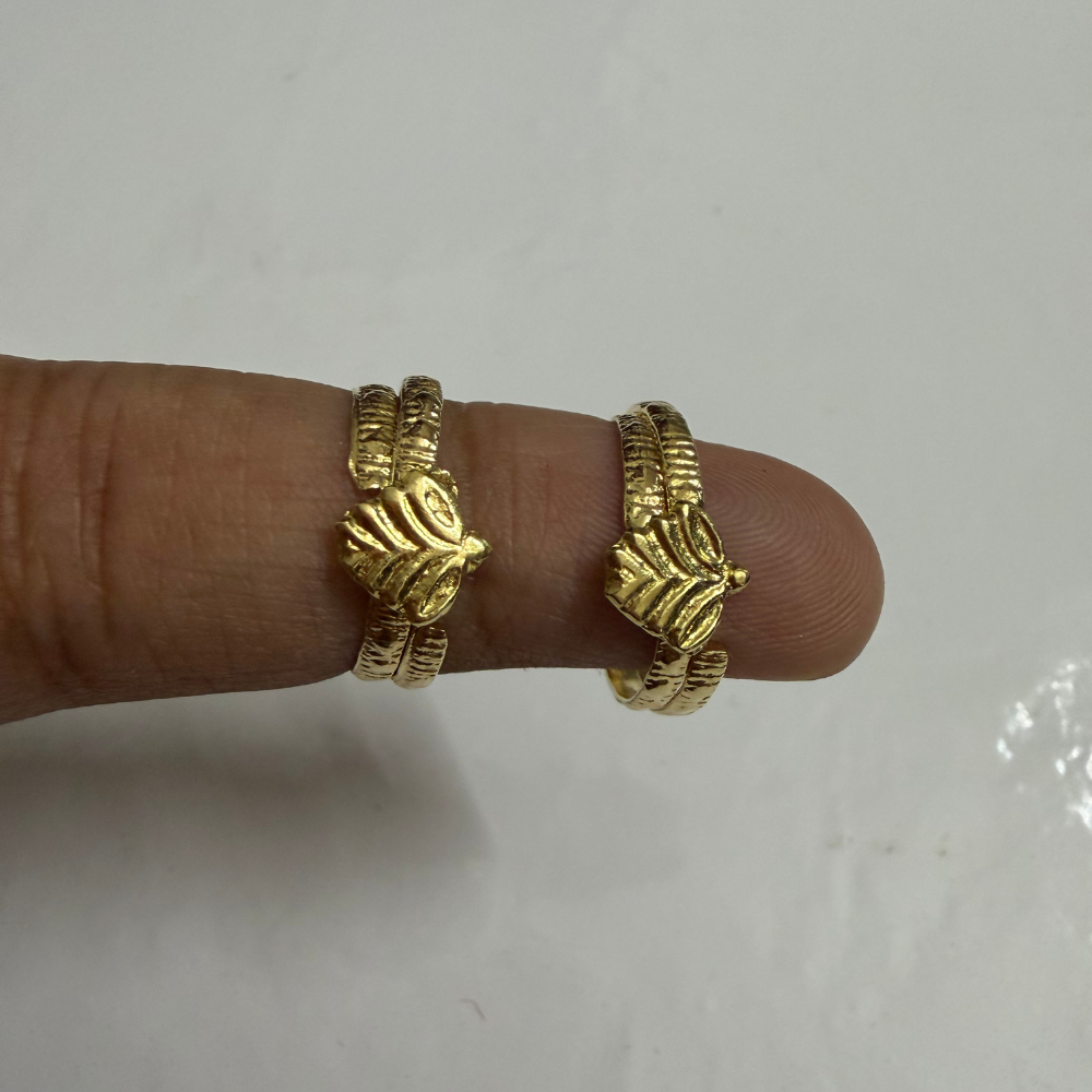 IMPON Leaf Toe rings