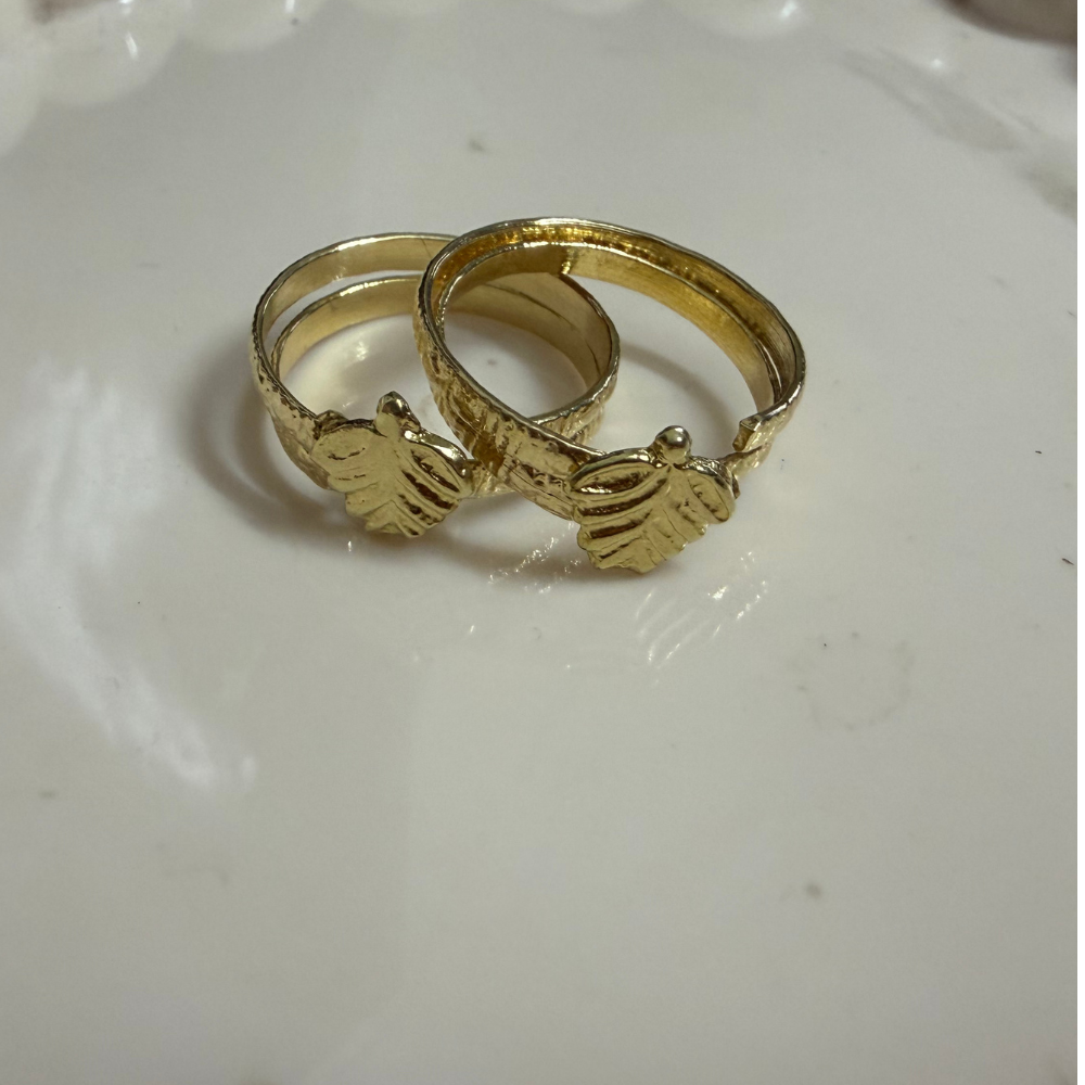 IMPON Leaf Toe rings