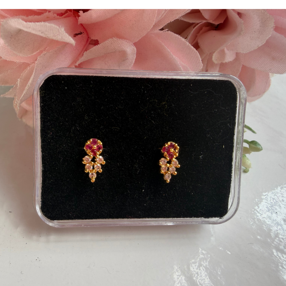 Ruby Bloom Baby Studs