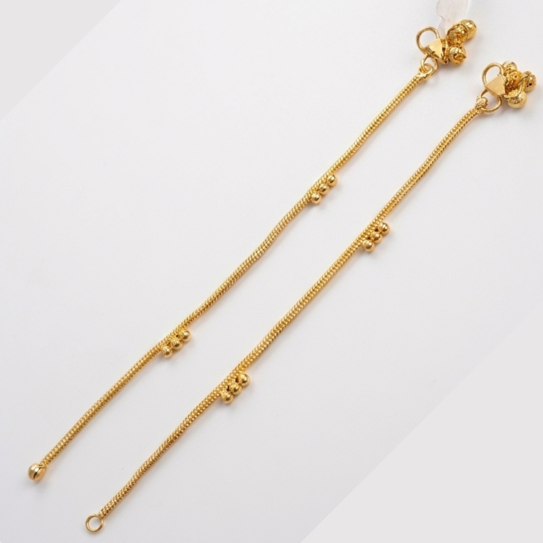 Kids Micro Gold-Plated Anklet