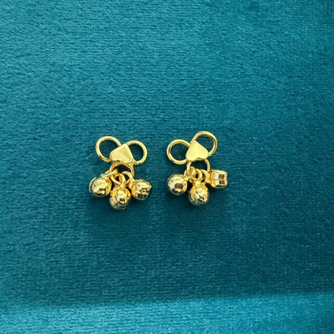 Microplate Gold Anklet hook