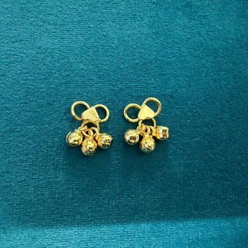 Microplate Gold Anklet hook