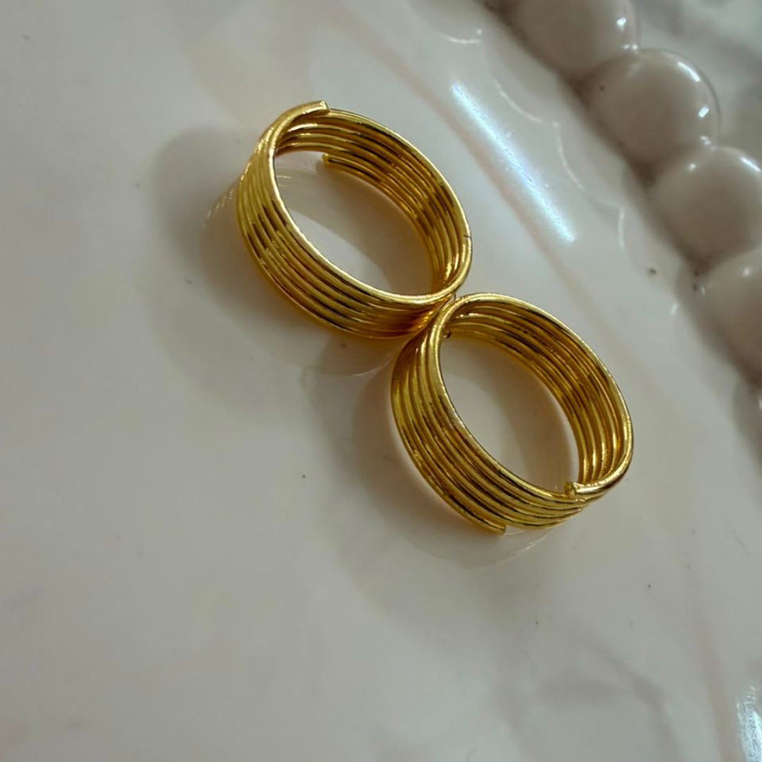 Gold Plated Toe Ring