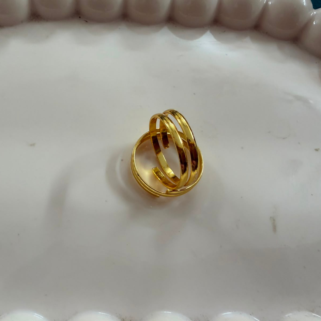 Gold Plated Toe Ring
