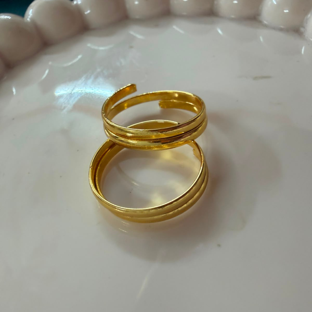 Gold Plated Toe Ring