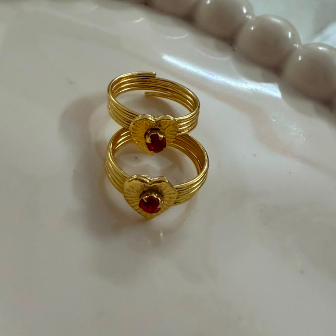 Gold Plated Toe Ring