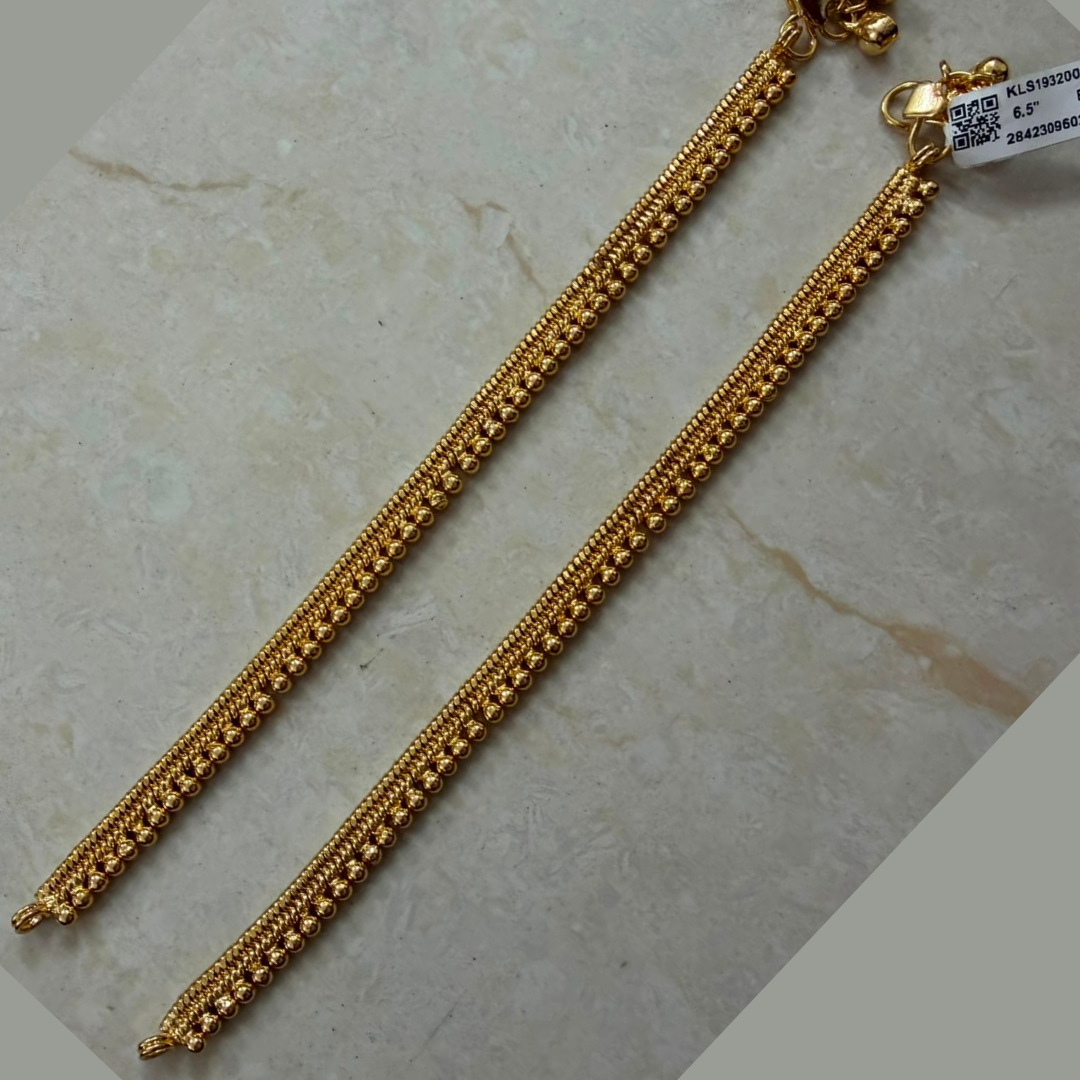 Kids Micro Gold-Plated  Anklet