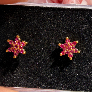 Ruby Star Baby Studs