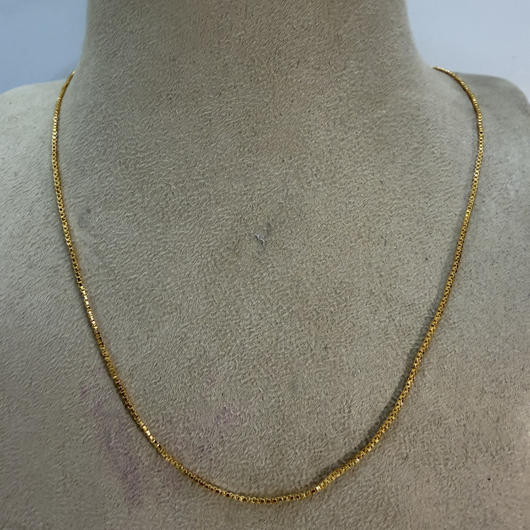 Micro Gold Plated  Chain