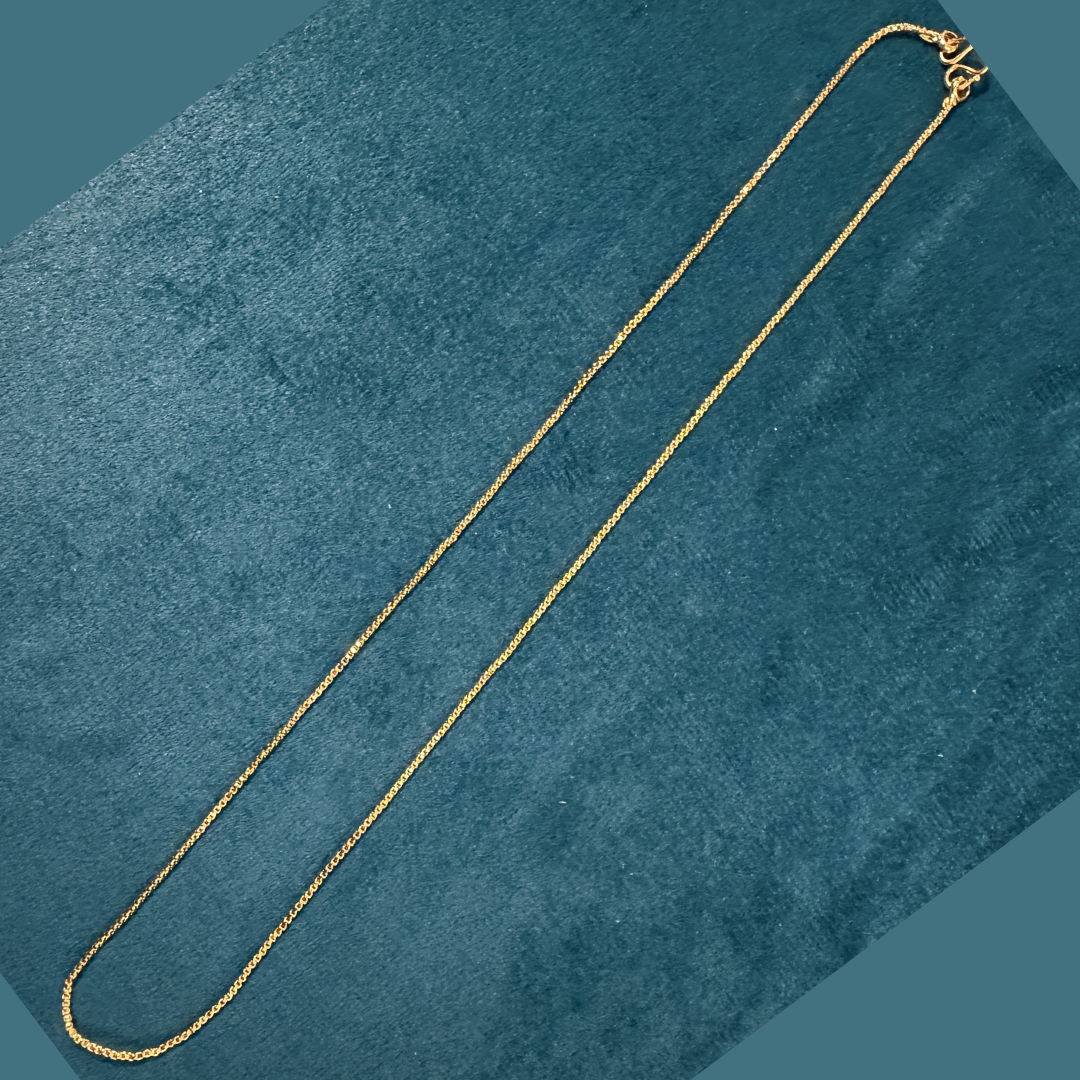 Micro Gold Plated  Chain