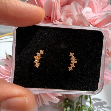 Diamond Crescent Baby Studs