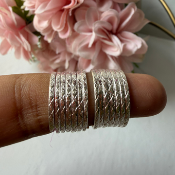 Silver Plated Toe Ring