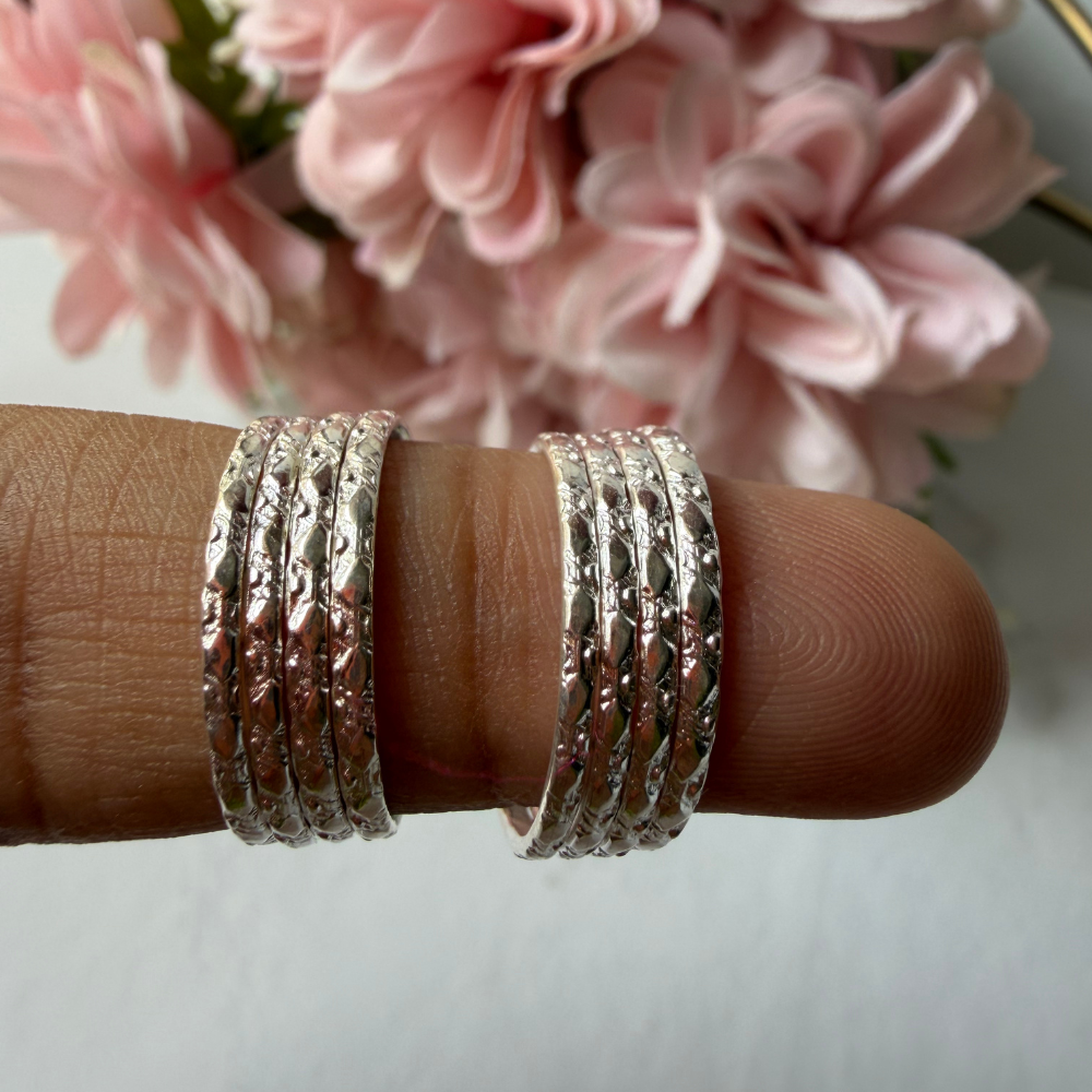 Silver Plated Toe Ring