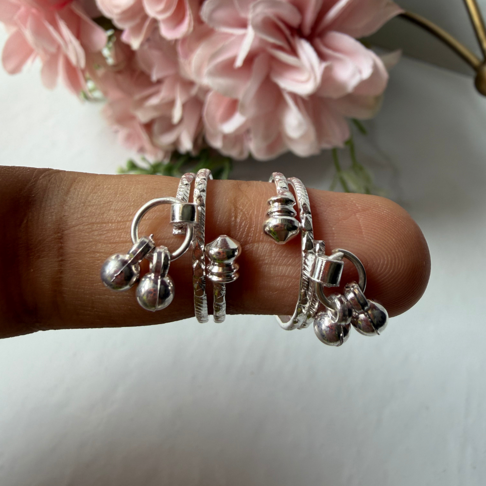 Silver Plated Toe Ring