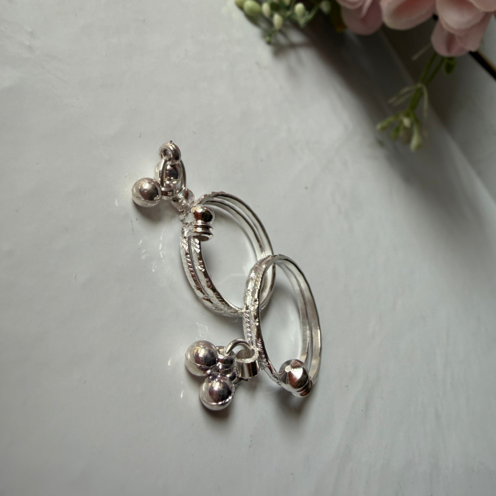 Silver Plated Toe Ring