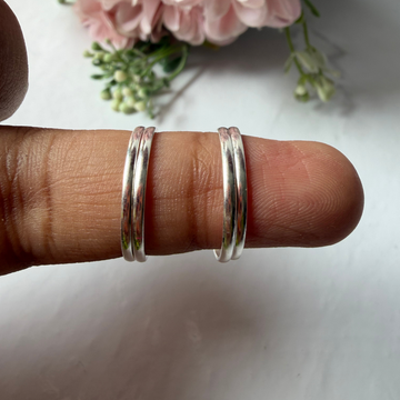 Silver Plated Toe Ring