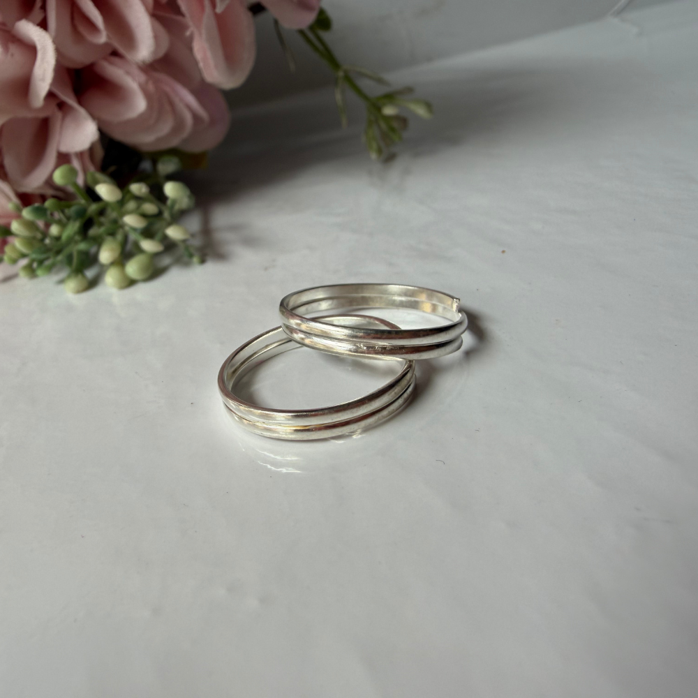 Silver Plated Toe Ring
