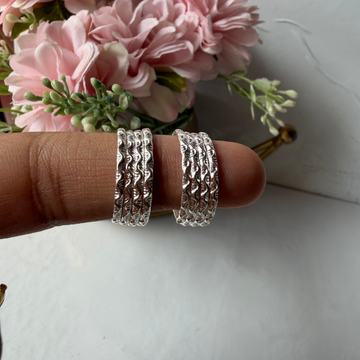Silver Plated Toe Ring