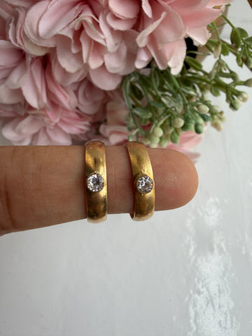 IMPON Unpolished Plain White Toe Rings