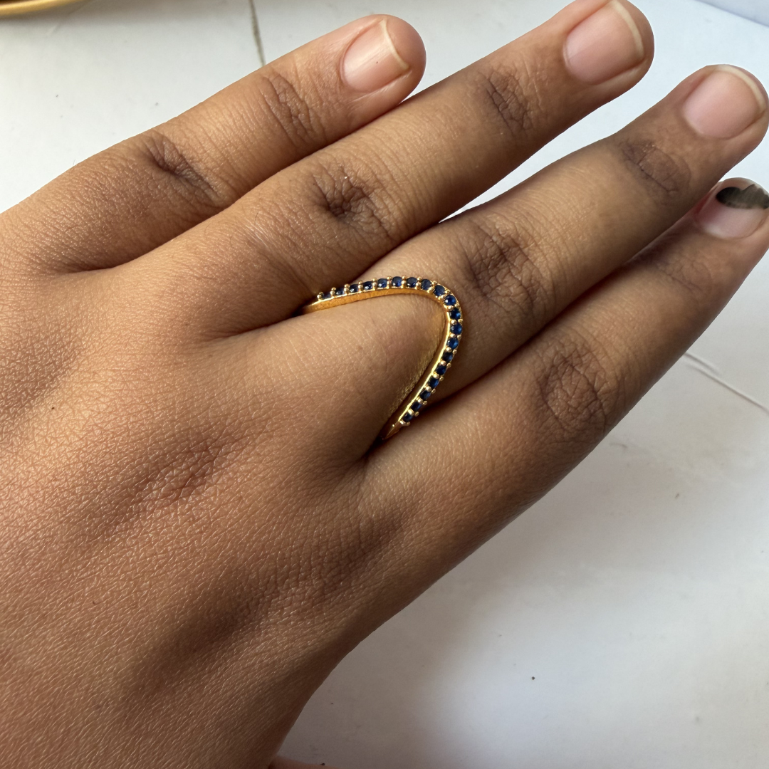 Blue Vanki Ring