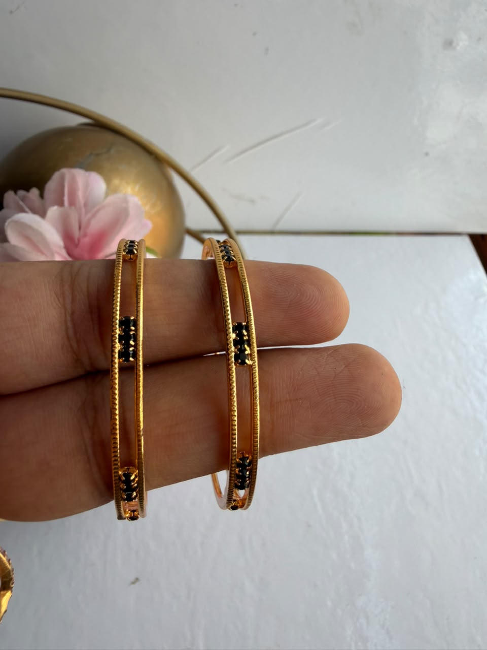 Kids Micro Gold plated Bangle