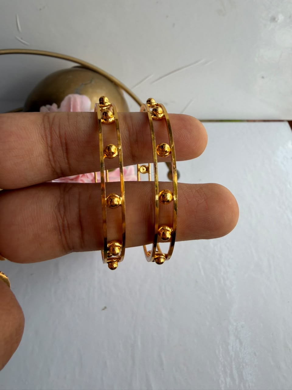 Kids Micro Gold plated Bangle