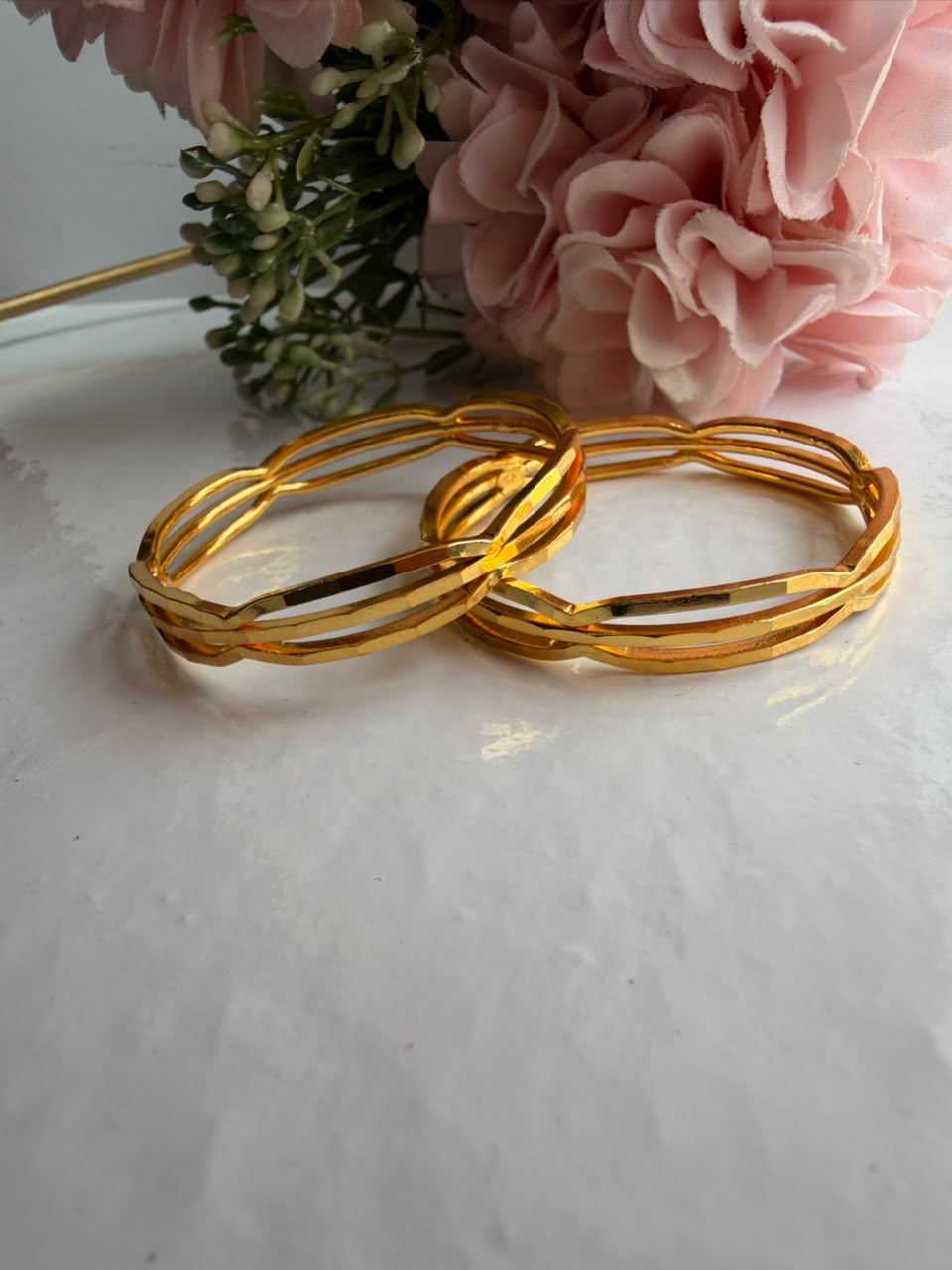Kids Micro Gold plated Bangle