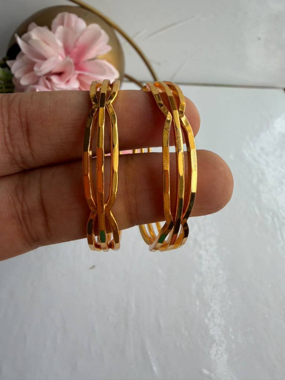 Kids Micro Gold plated Bangle