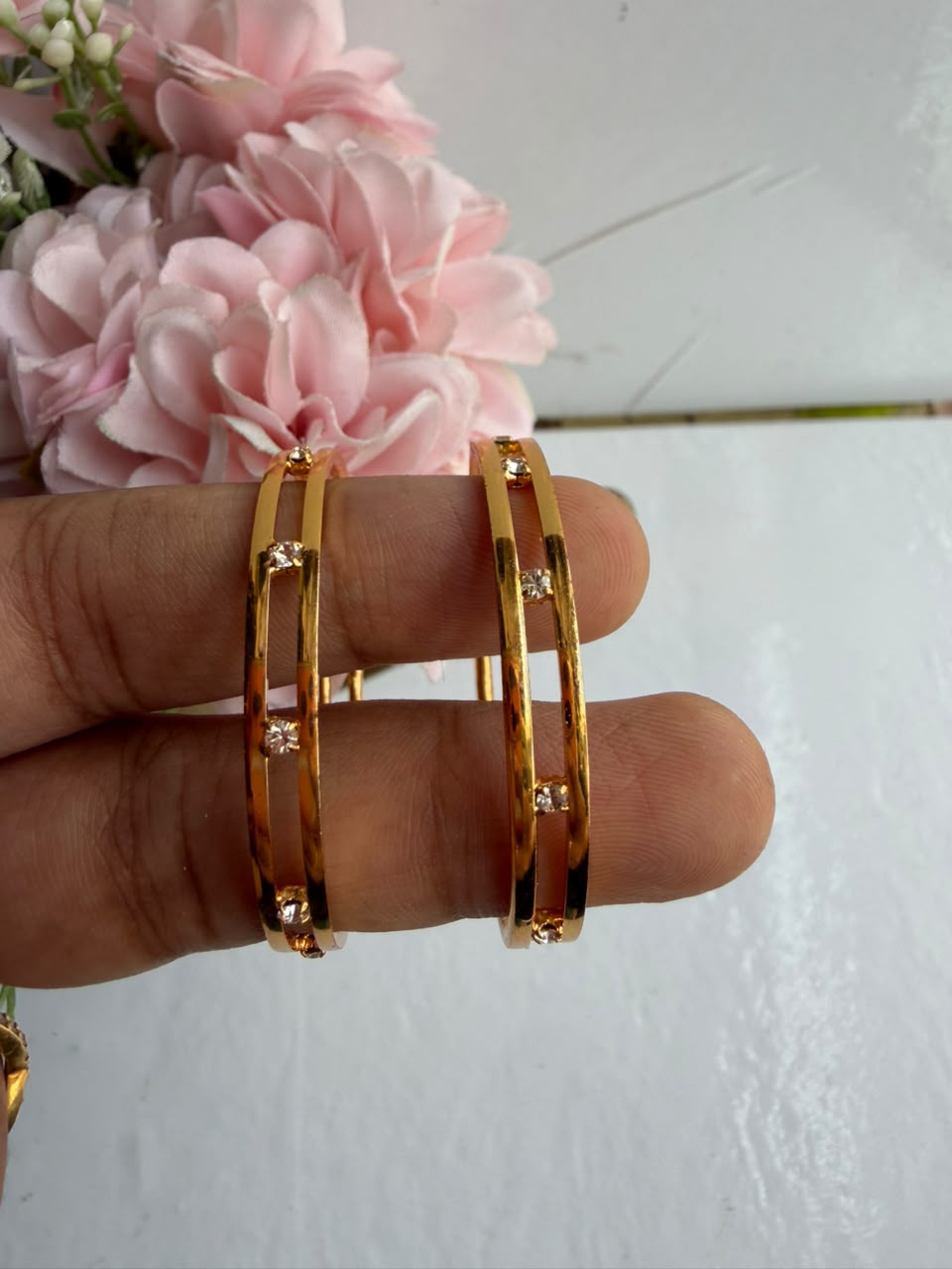 Kids Micro Gold plated Bangle